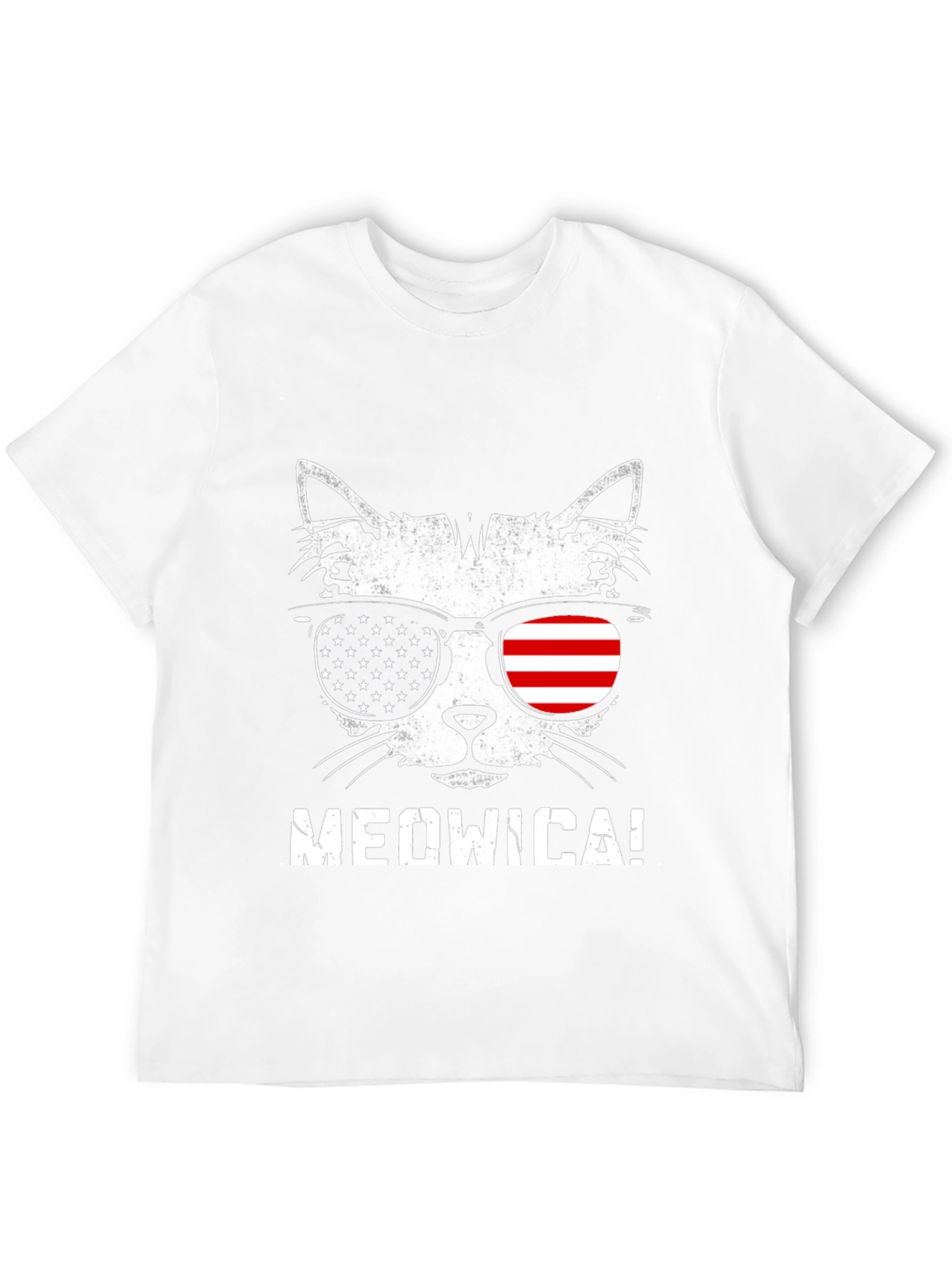 Meowica Patriotic Cat T-Shirt