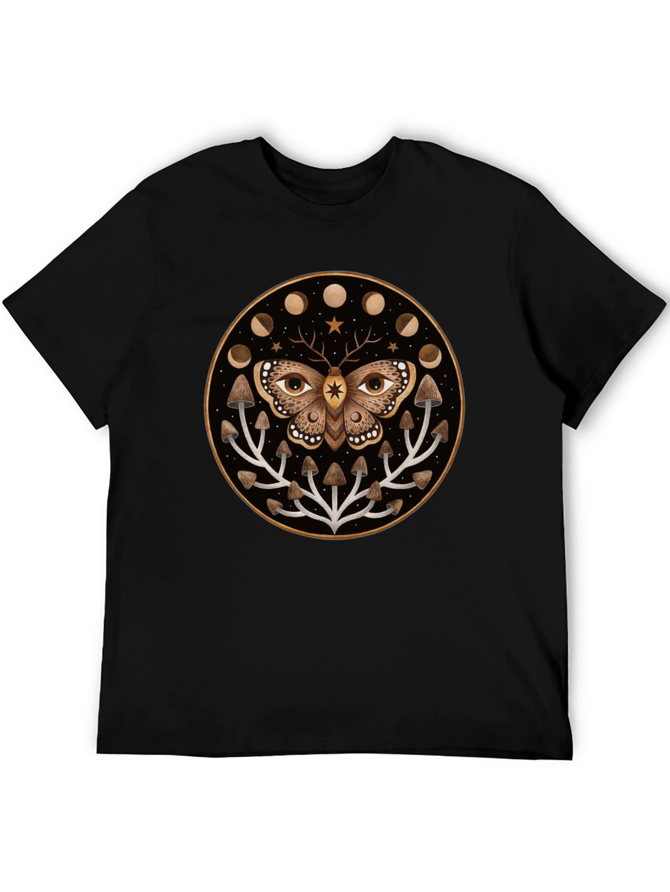 Moth & Mushroom Graphic Tee