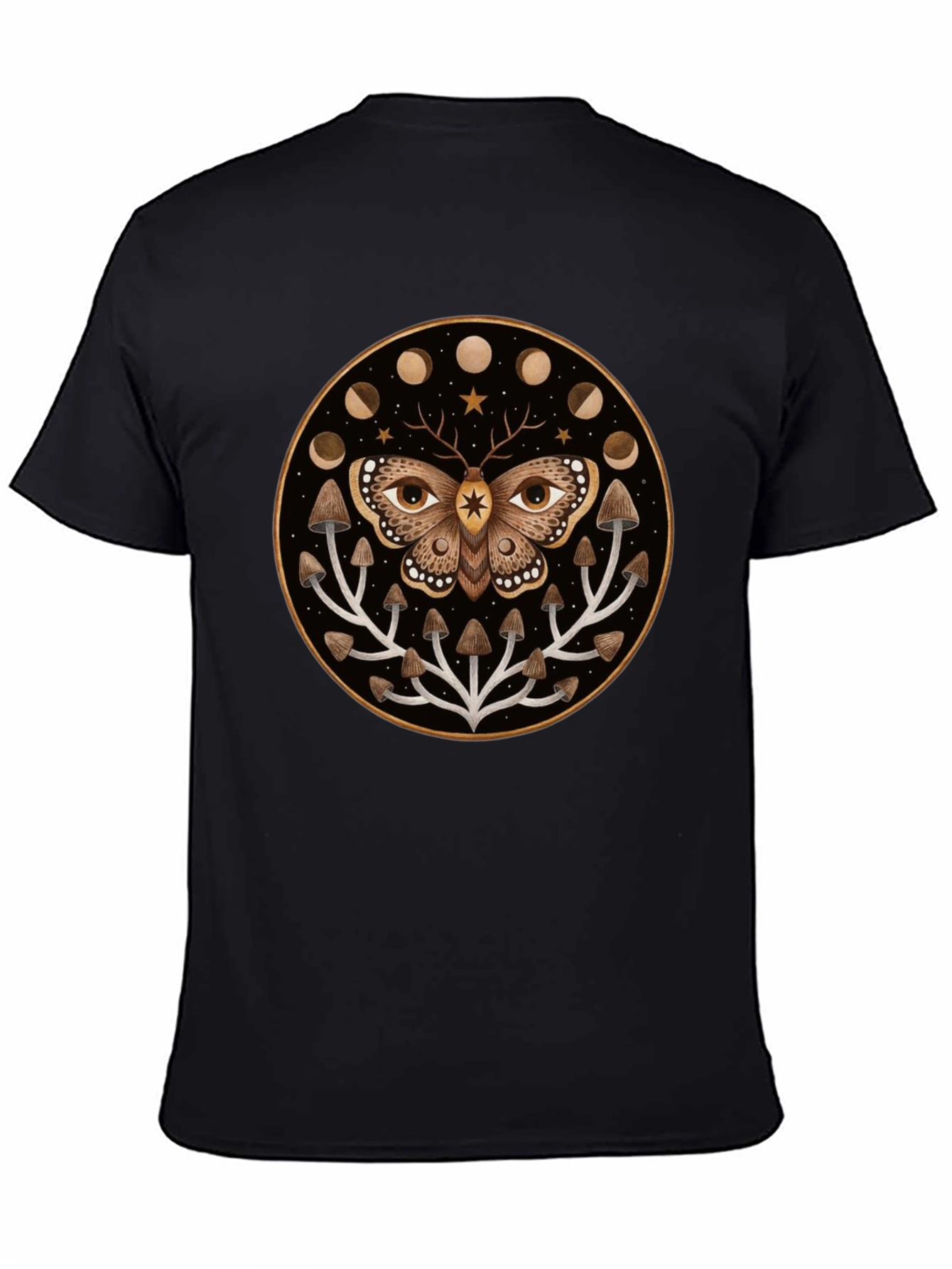 Moth & Mushroom Graphic Tee