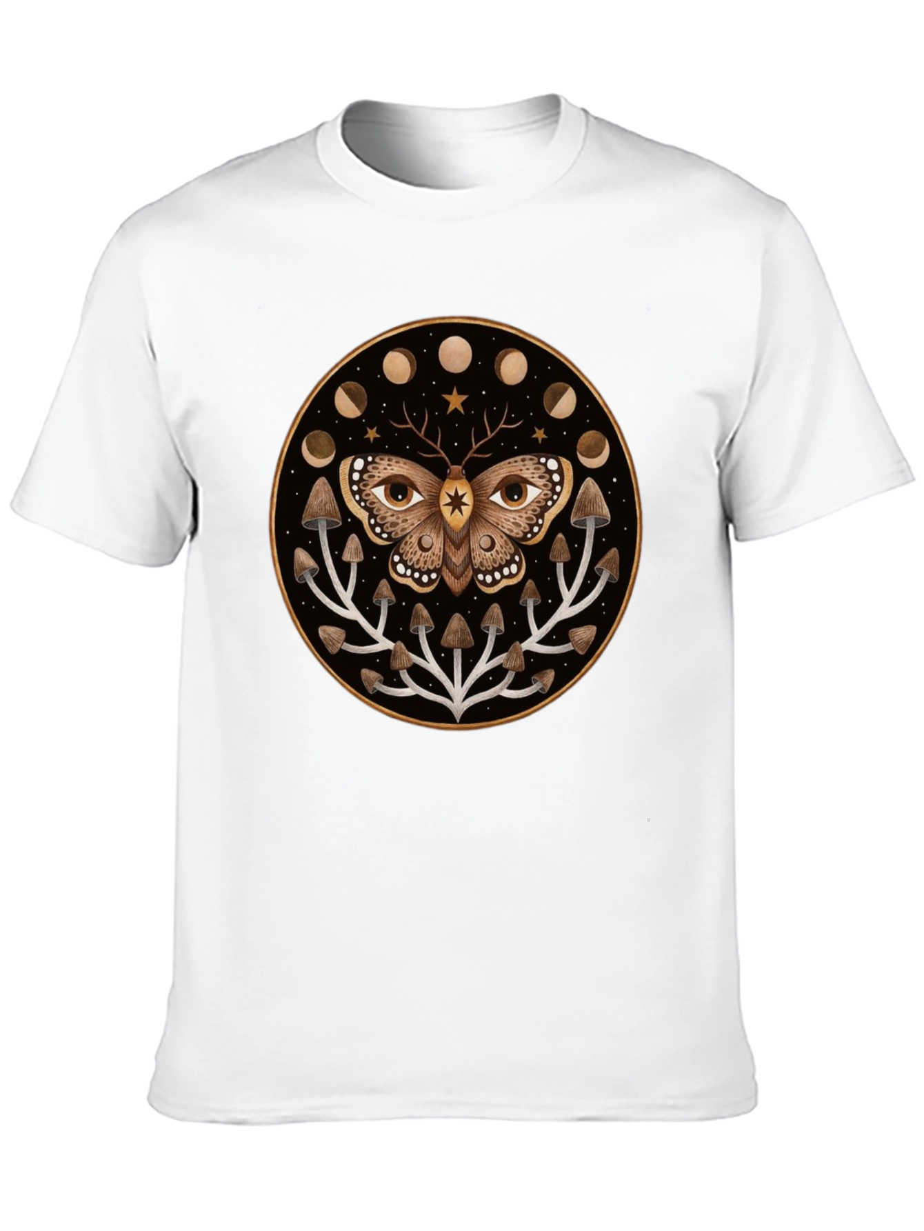 Moth & Mushroom Graphic Tee