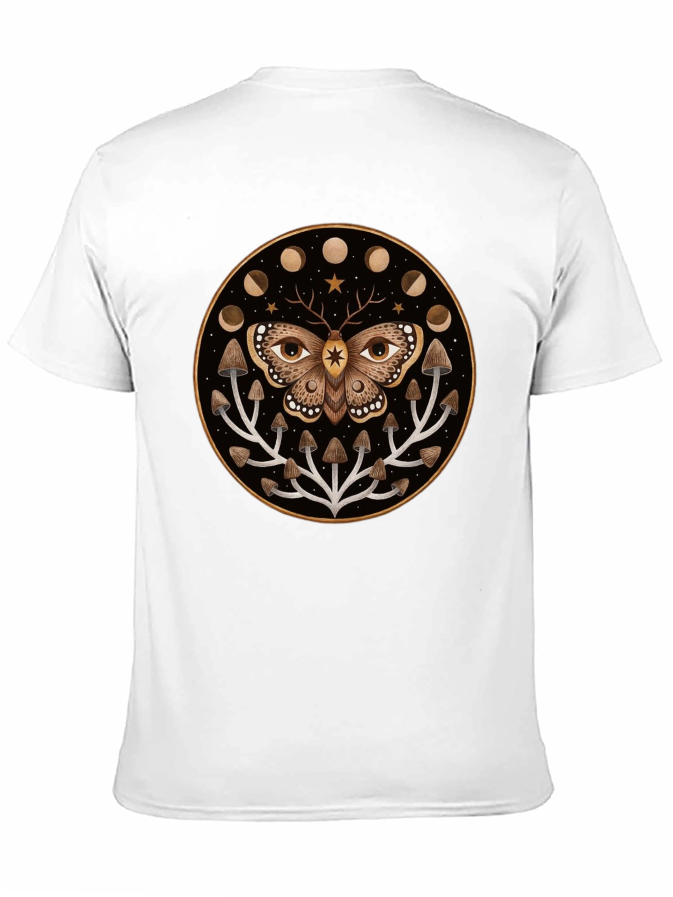 Moth & Mushroom Graphic Tee
