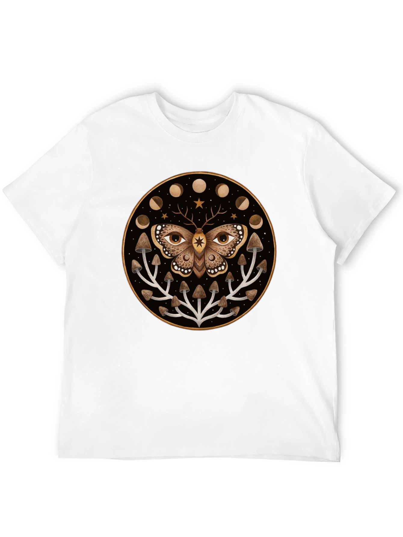 Moth & Mushroom Graphic Tee