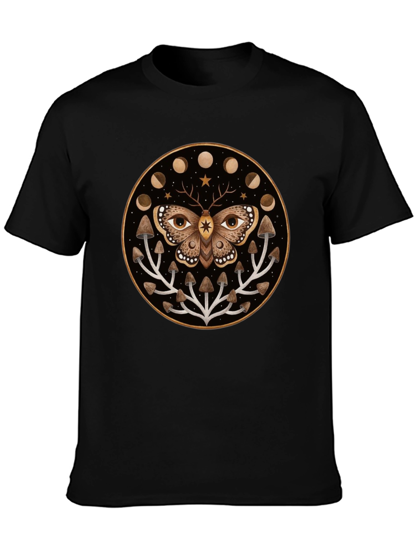 Moth & Mushroom Graphic Tee