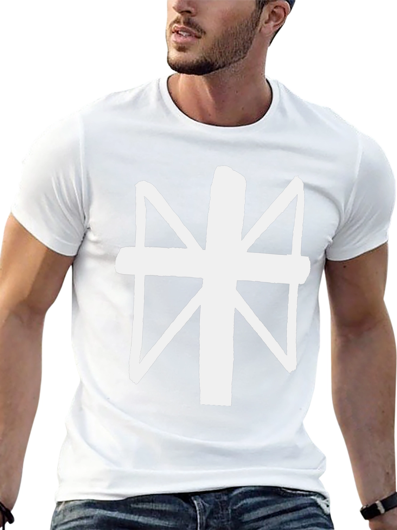 Abstract Symbol Black T-Shirt