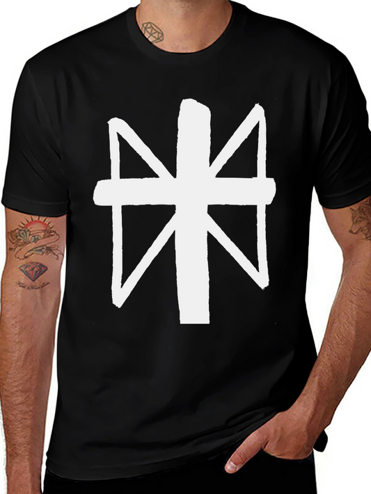 Abstract Symbol Black T-Shirt