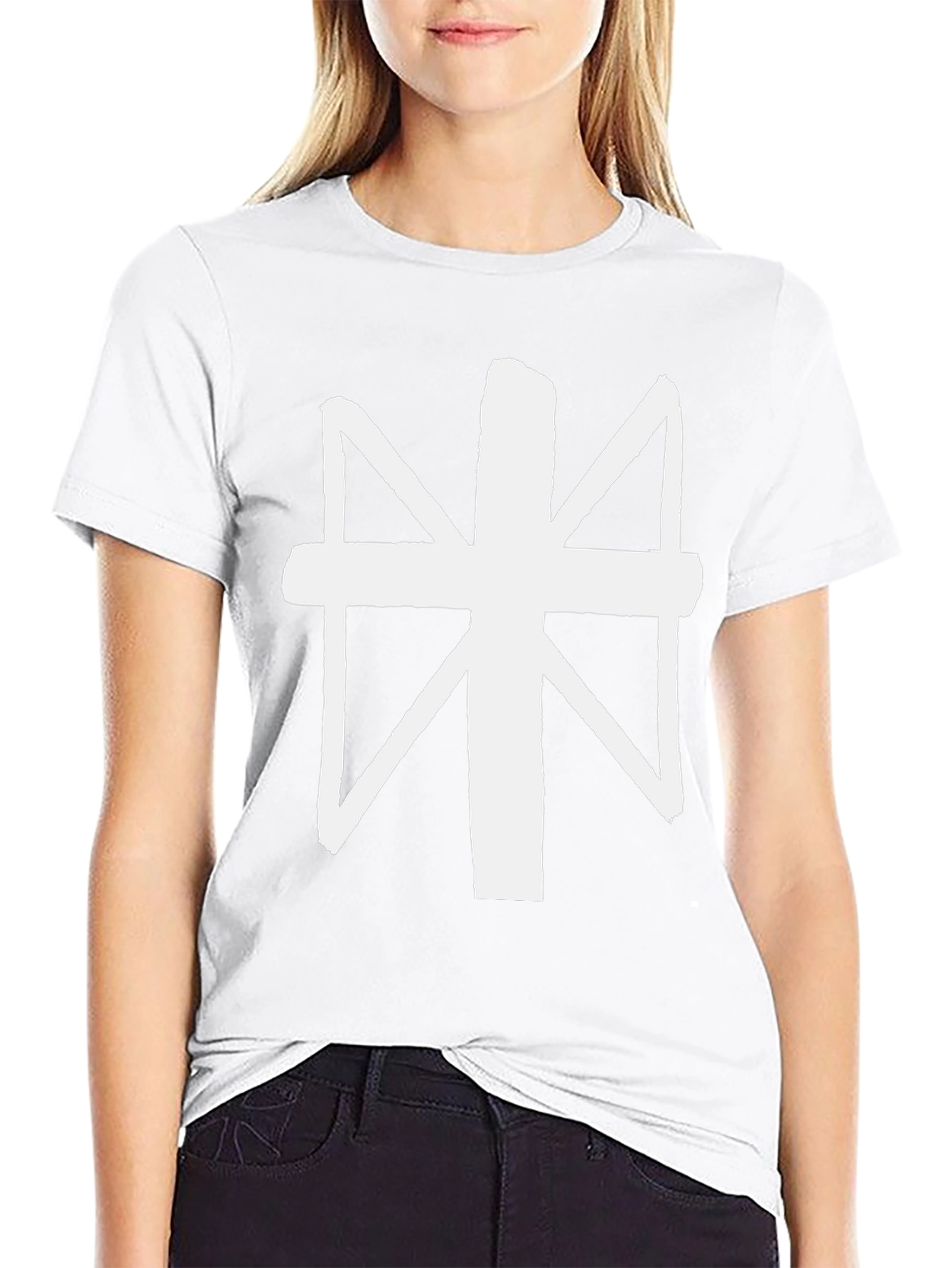 Abstract Symbol Black T-Shirt