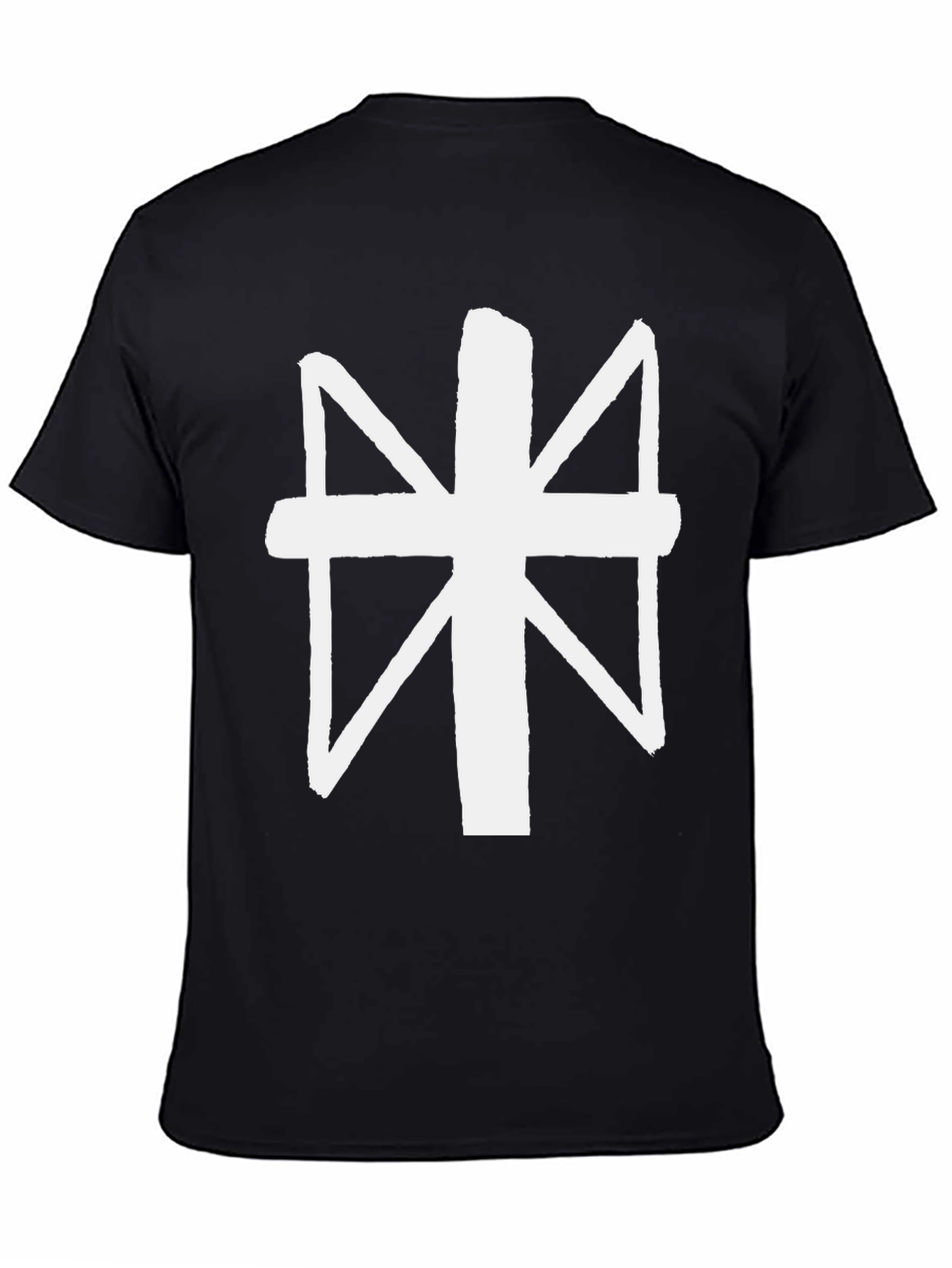 Abstract Symbol Black T-Shirt