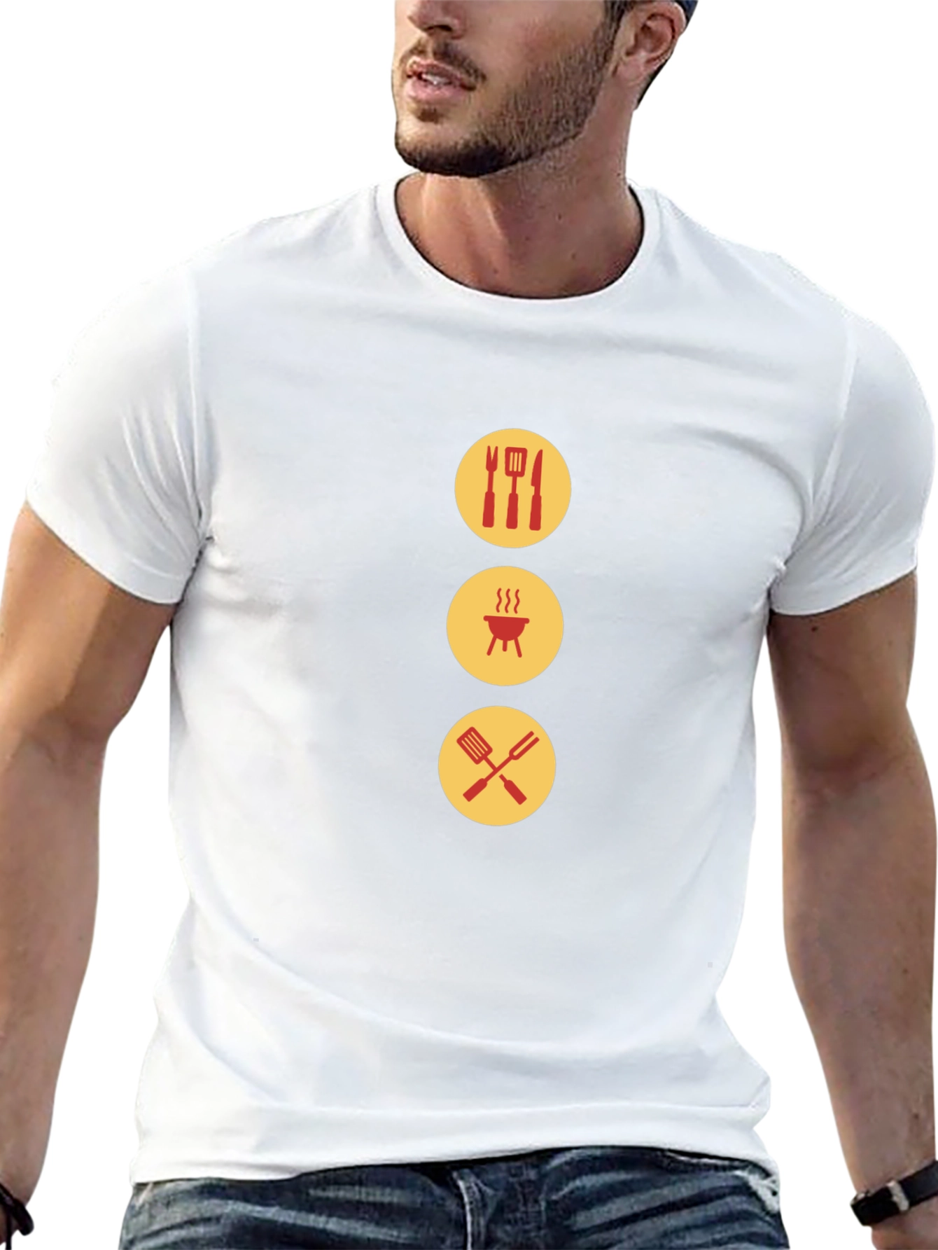BBQ Grill Master Graphic T-Shirt