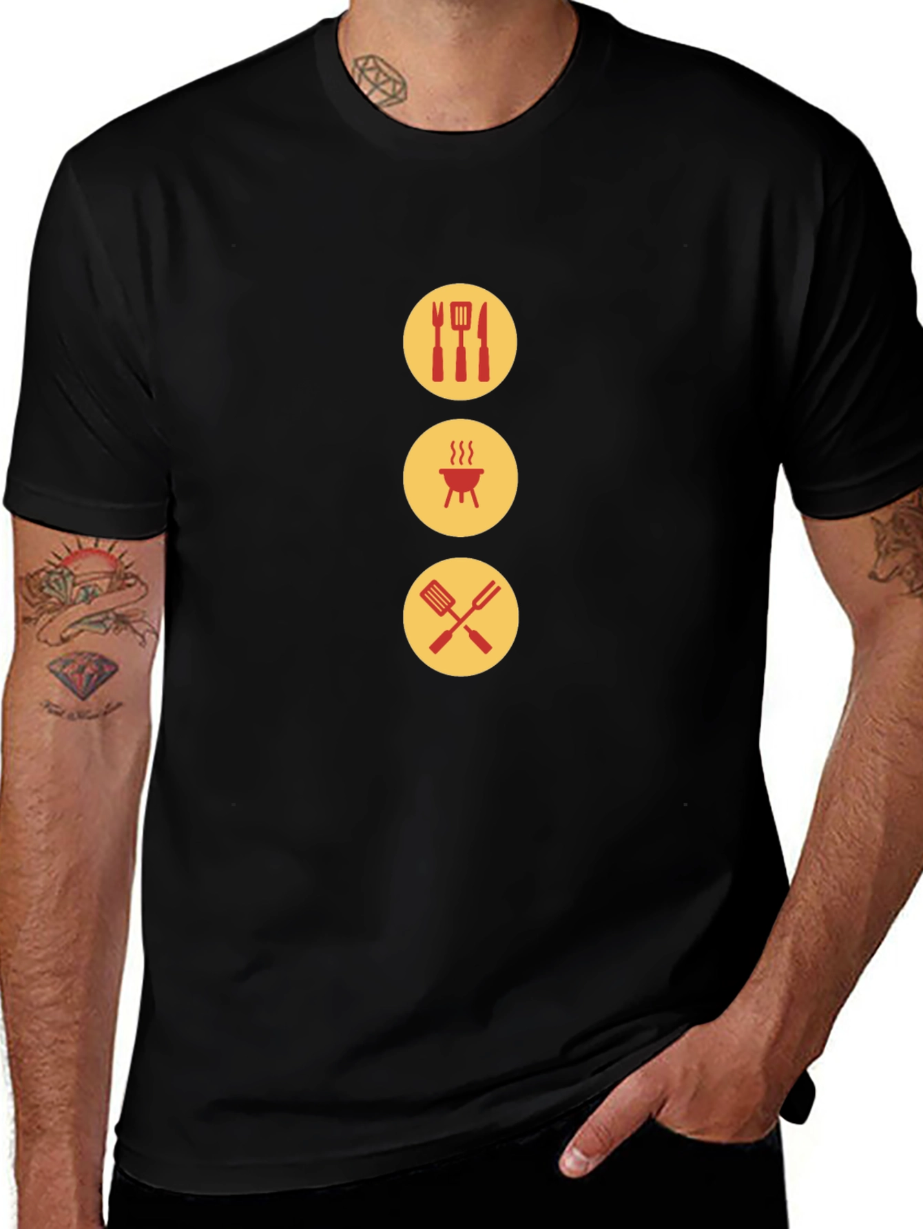 BBQ Grill Master Graphic T-Shirt