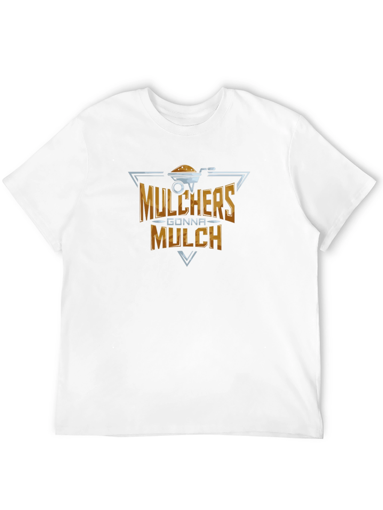 Mulchers Gonna Mulch Black Graphic Tee