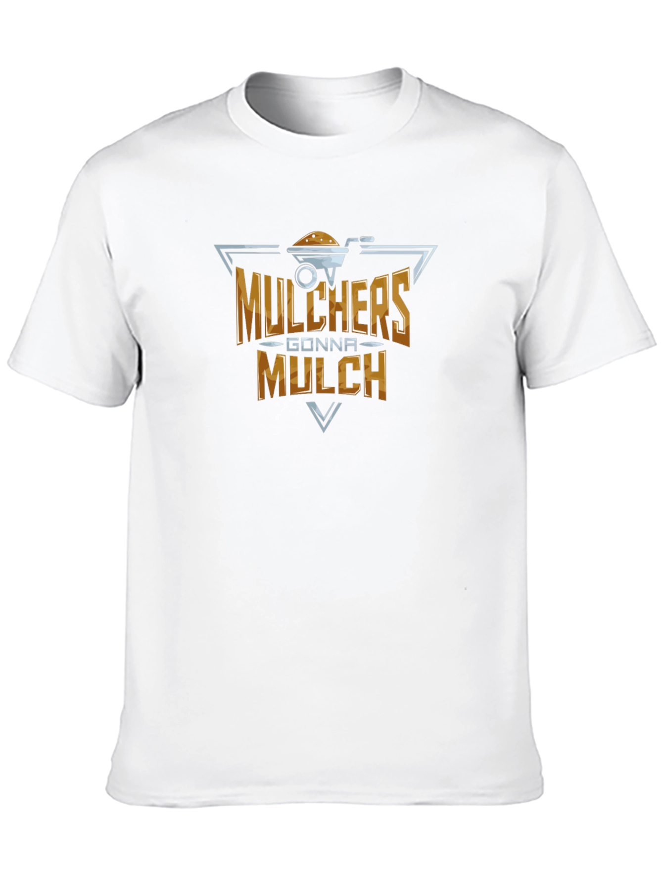 Mulchers Gonna Mulch Black Graphic Tee