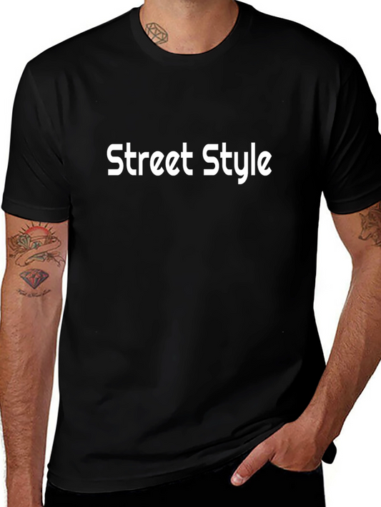 Street Style Graphic Print T-Shirt