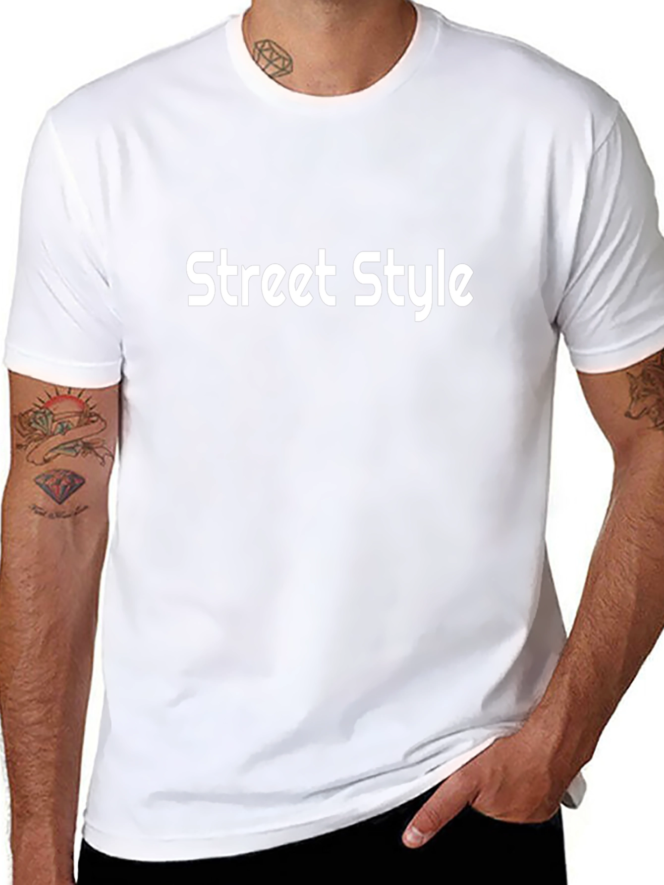 Street Style Graphic Print T-Shirt