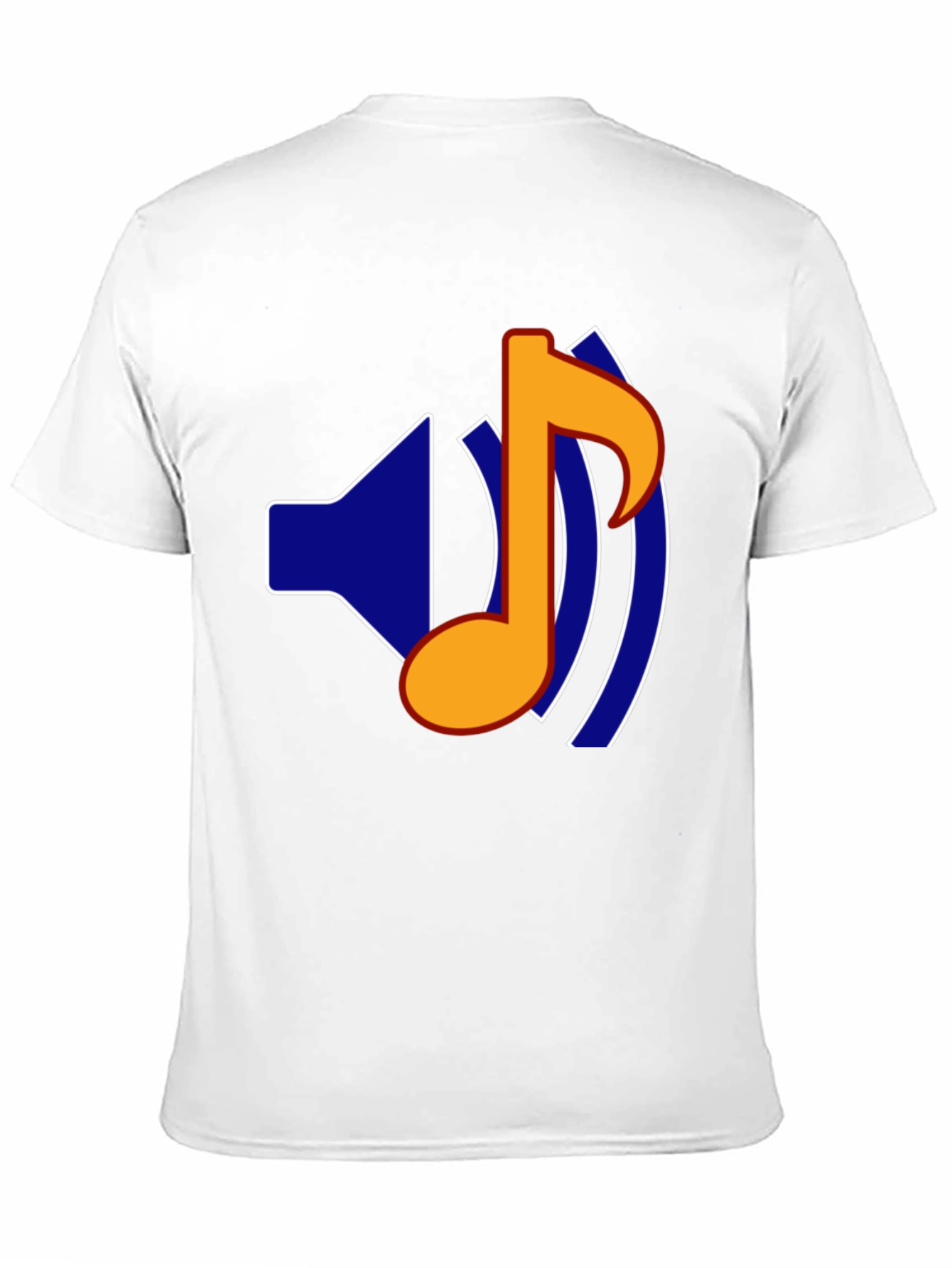 Music Note Graphic Black T-Shirt