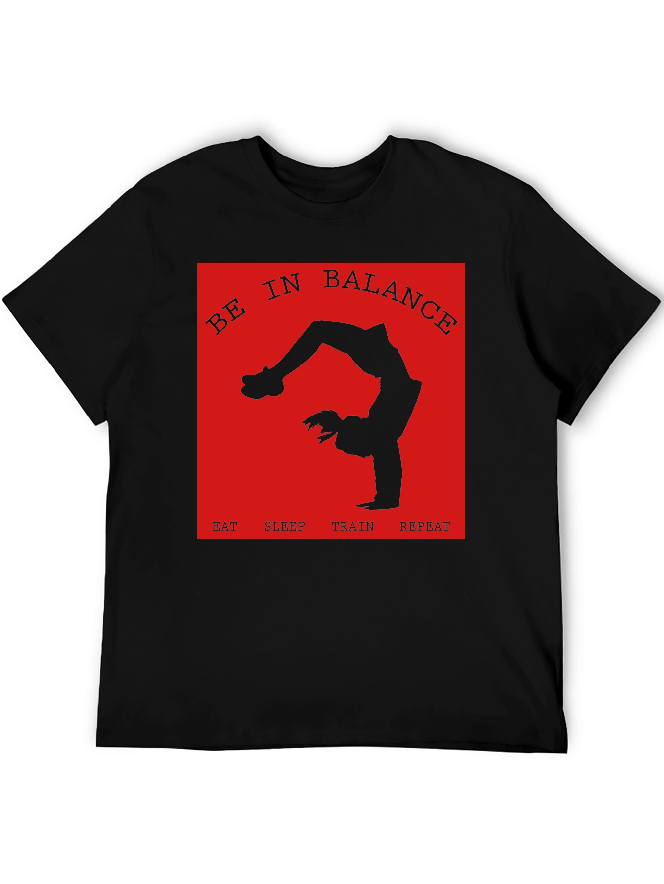Balance Lifestyle Graphic Tee - Eat Sleep Train Repeat