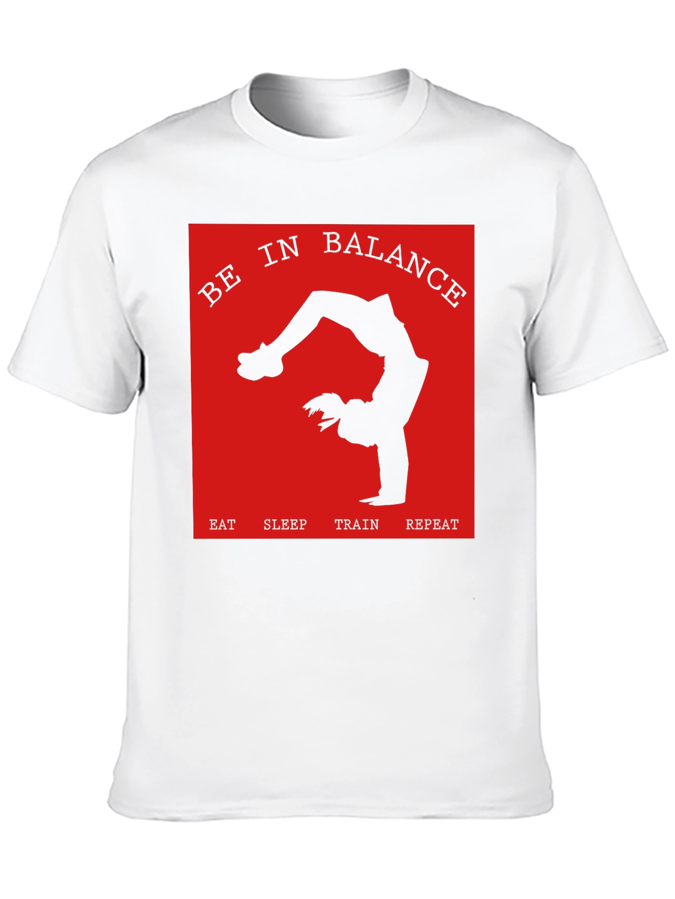 Balance Lifestyle Graphic Tee - Eat Sleep Train Repeat