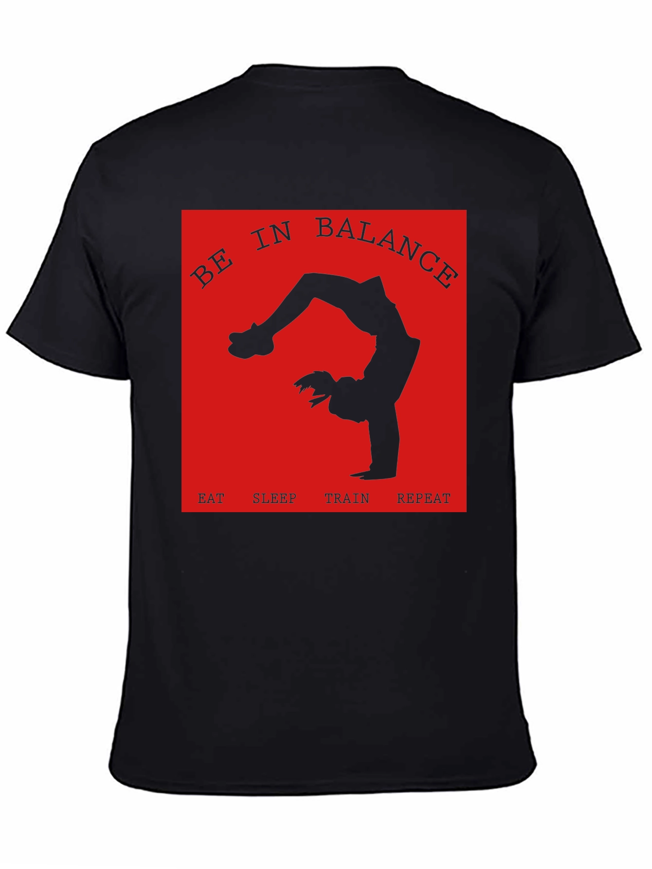 Balance Lifestyle Graphic Tee - Eat Sleep Train Repeat