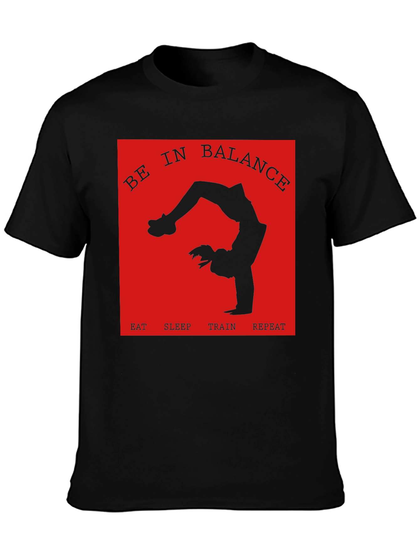 Balance Lifestyle Graphic Tee - Eat Sleep Train Repeat
