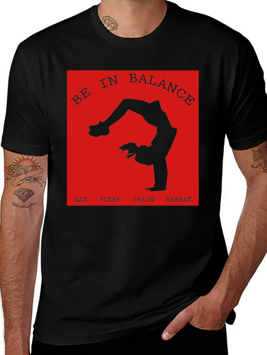 Balance Lifestyle Graphic Tee - Eat Sleep Train Repeat